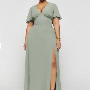 NWT Reformation Shayla Maxi Dress